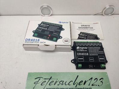 Digikeijs DR4018 / 16-Fach Schaltdecoder / Signale & Servos / OVP