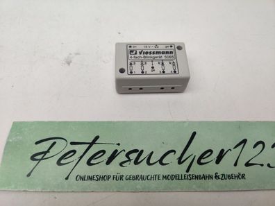 Viessmann 5065 Vierfach-Blinkelektronik für Andreaskreuze