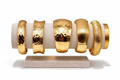 Armband Klapp-Armband Goldfarben verschiedene Modelle Nickelfrei Cosmos