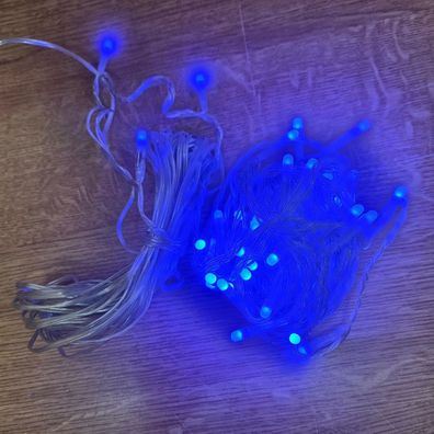 LED Lichterkette 6m 48er innen blau Best Season 462-79