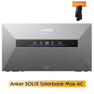 Anker SOLIX Solarbank MAX AC 7kWh All-in-One Plug&Play Heimspeicher