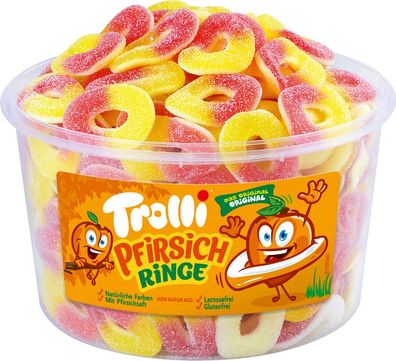 Trolli Pfirsichringe 150 Stück 1,2 kg
