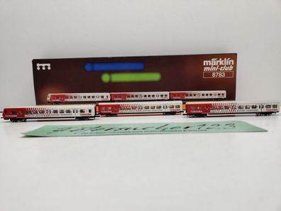 Märklin Z DC 8783 Wagen-Set "S-Bahn Toshiba" / DB / OVP