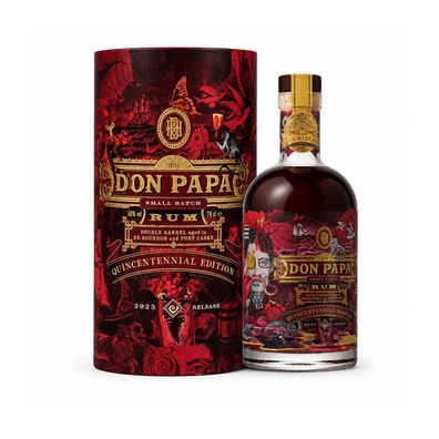 Don Papa Quincentennial 2025 Edition Port Cask Rum, 50% Vol. 0,7 l