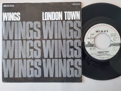Wings/ Paul McCartney - London Town 7'' Vinyl Germany
