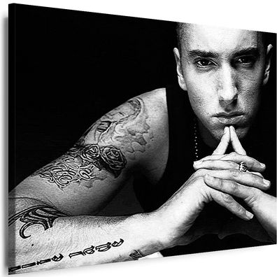 Bilder Leinwand Musik Rap Star Eminem Premium Kunstdruck Canvas
