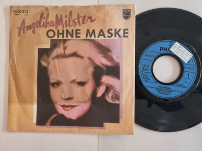 Angelika Milster - Ohne Maske 7'' Vinyl Germany BAD COVER