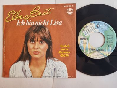 Elke Best - Ich Bin Nicht Lisa 7'' Vinyl Germany/ CV Jessi Colter