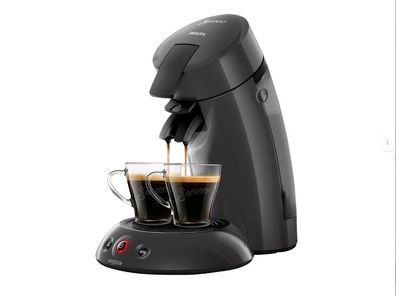 Philips Senseo Eco Kaffeepadmaschine HD6552/39 inkl 2 Gläser und 32 Kaffeepads, Neu