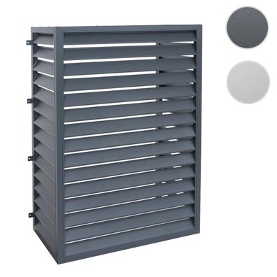 Verkleidung für Klimaanlage/Wärmetauscher HWC-O43, Abdeckung, Metall 164x127x65cm