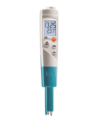 Testo 206-pH1 0563 2061 pH- und Temperaturmessgerät fér Fléssigkeiten
