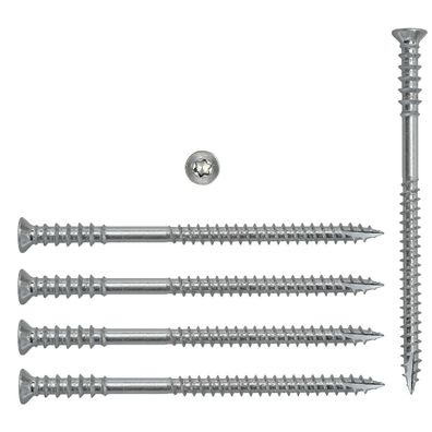 Justierschrauben 6x160 mm 98 Stéck Stellschrauben Frässpitze Torx