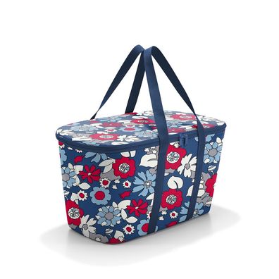 reisenthel coolerbag florist indigo UH4088 blau Blumen 20L Kühltasche
