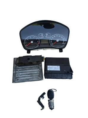 Motorsteuergerät Set Einspritzung Ford Fiesta 5 1.4 6S6112A650GC