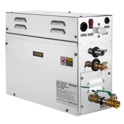 buoqua 6 kW Dampfsauna Generator 220 bis 240 V mit Digitalcontroller