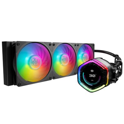Cooler Master MasterLiquid 360 Ion AIO Wasserkéhlung 2,1 Zoll LCD