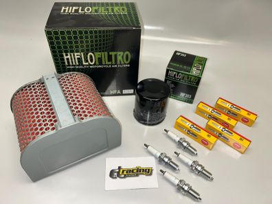 Wartungssatz Ölfilterset Zündkerze oilfilter spark passt an Honda CB 750 92-03