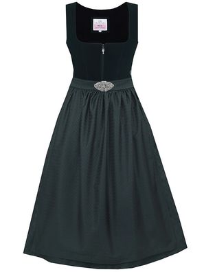 Dirndl Grafling 65cm Länge flaschengrün