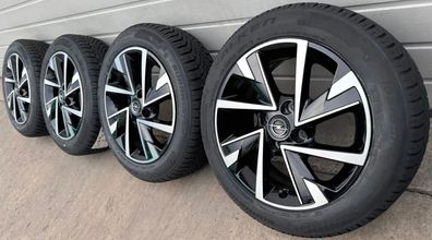 4x Original Opel Corsa F 16 Zoll Winterräder 9847228980 6,5J ET38 Alufelgen RDK NEU