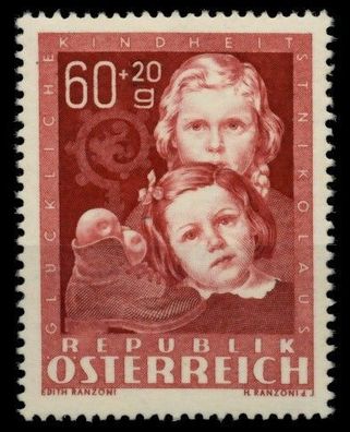 Österreich 1949 Nr 930 postfrisch X7598EE