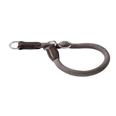 Hunter Dressurhalsung Freestyle - grau Größe: 50 / 10