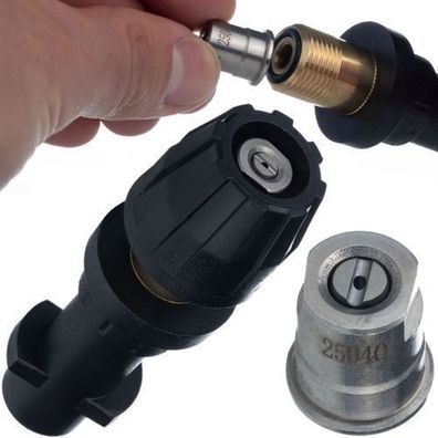 Rosfix Mini-Lanze Flachstrahldüse 10 cm – Ersatz für Kärcher K2–K7 160 bar
