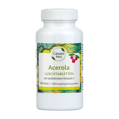 244,26 € / kg |Caesaro Med Vitamin C Acerola Lutschtabletten 61g