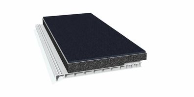 Rollladendeckel Schallschutz mit Flex-Schaum & Schwerfolie 140 mm