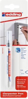 Edding 8850 Bohrlochmarker Schwarz – Präzisionsmarker für tiefe Bohrlöcher und