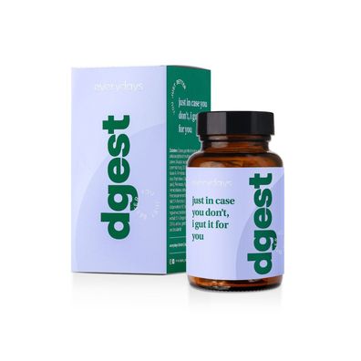dgest - Verdauungsenzyme & Probiotika Kapseln mit Papaya Ananas & Ingwer Blitzversand