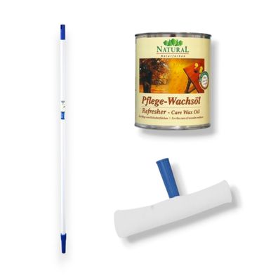 Corpet Premium Pflege-Set für Parkett & Korkböden | Rundum-Pflege für natürliche