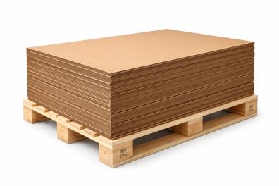Paletten Zwischenlage Wellpappe 1180 x 780 mm Braun| Stabiler Karton Zuschnitt
