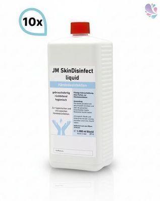 Hautdesinfektion Händedesinfektion, professionell, hygienisch SET, 10 Kartuschen à 95