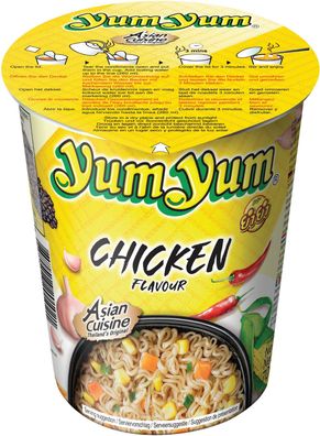 YumYum Instant Noodles Cup Chicken 12 x 70 g (840 g)