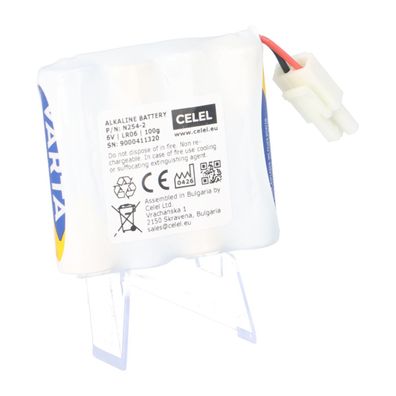 6 Volt Batteriepack kompatibel SAG Schlagbaum Schließanlage Typ 3850000.020.000
