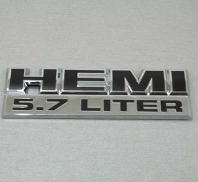 Emblem Hemi 5,7 Liter (132 x 40mm) OE Mopar