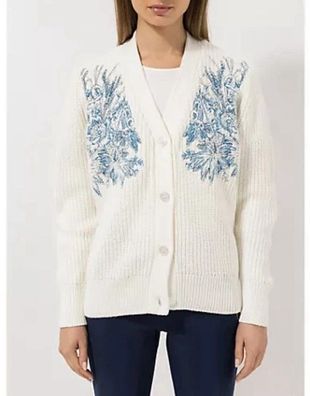 Steffen Schraut Cardigan V-Ausschnitt Knopfleiste leger weit Gr 46