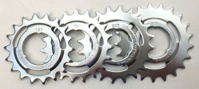 Sturmey ARCHER Steck-Zahnkranz 1/8", gekröpft, silber, passend für alle Sturmey
