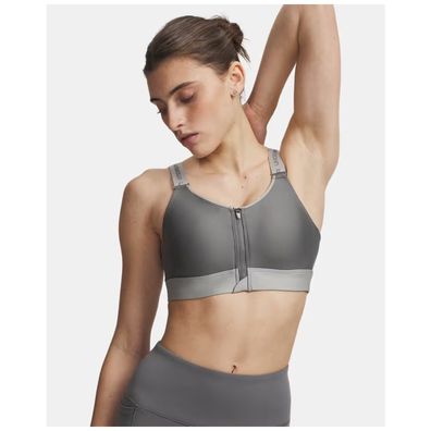 Under Armour Damen Sport-BH Infinity High Zip 2.0 Bra 1384118