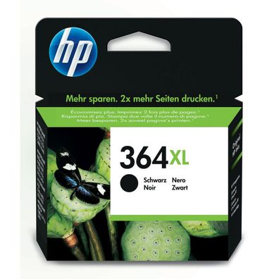 HP Ink No 364 HP364 HP 364 XL Black Schwarz (CN684EE)