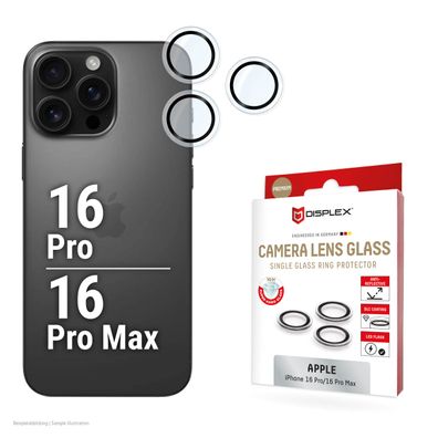 Displex CamGlass Single iPhone 16 Pro/16 Pro Max
