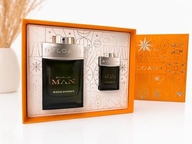 Bvlgari Man Wood Essence EDP 100 ml + 15 ml Geschenkset Neu OVP