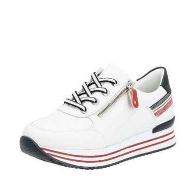 Remonte Sneaker - Weiß / Pazifik Leder