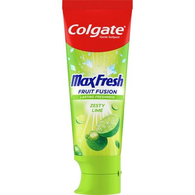 Colgate Max Fresh Fruit Fusion Zesty Lime Zahnpasta 75 ml