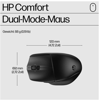 HP Tastatur 685 - Tastatur-und-Maus-Set Comfort Dual-Mode