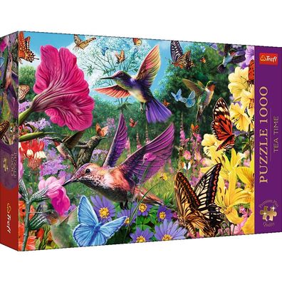 Trefl, Vogelgarten, 1000 Teile Premium Plus Puzzle