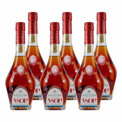 Maison Gautier Cognac V.S.O.P. (6 x 0,5L)