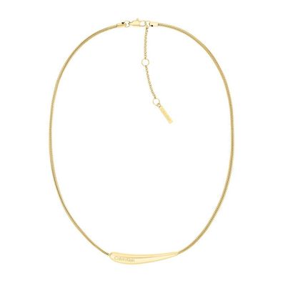 Calvin Klein - 35000339 - Halskette - Damen - gelbgold plattiert - 40 + 5cm