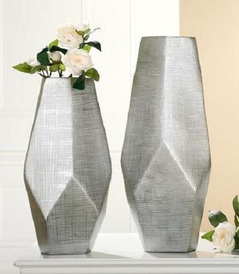 Gilde Alu Designvase Riga 65819