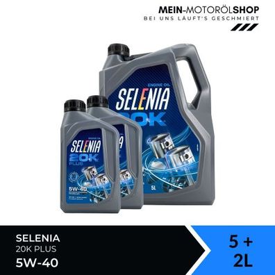 Selenia 20K Plus 5W-40 5 + 2 Liter